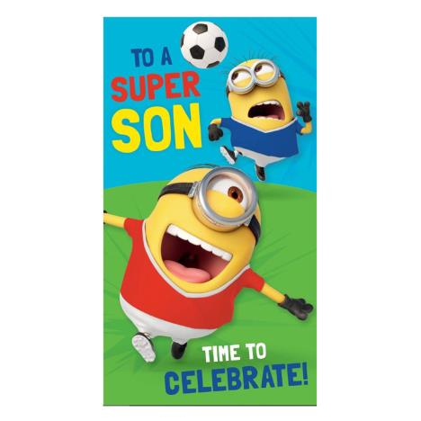 Super Son Minions Birthday Card £2.45